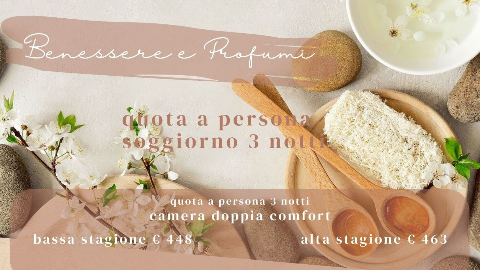 2026 hotel 2 mari benessere e profumi 3 notti IN1