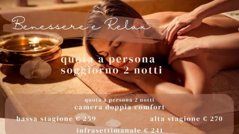 2026 hotel 2 mari benessere e relax 2 notti IN1
